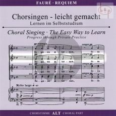Requiem Op.48 Alto Voice CD