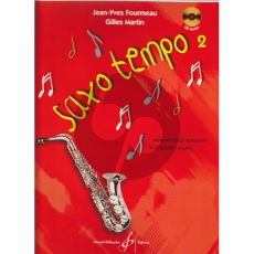 Fourmeau Gilles Saxo Tempo Vol.2 (Method for Beginners) (Bk-Cd) (with Piano Accompaniment)