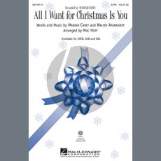 All I Want For Christmas Is You (arr. Mac Huff)