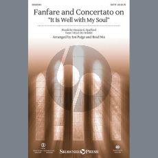 Fanfare And Concertato On "It Is Well With My Soul" (arr. Jon Paige & Brad Nix)