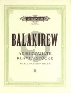 Balakirev Ausgewählte Klavierstücke Vol.2 (Christof Rüger)