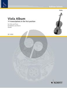 Viola Album (11 Transcriptions in the 1st postition) Viola-Piano (Raymond H. Dodd)