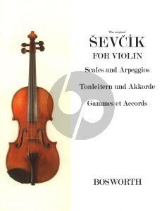 Sevcik Scales and Arpeggios for Violin (Tonleitern und Akkorde - Gammes et Accords)