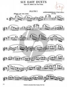 6 Duets Op.137 Vol.2 (2 Flutes)