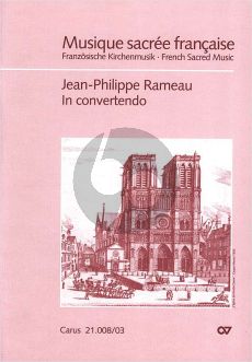 Rameau In Convertendo (Psaume 125 - Grand Motet) Soli-Chor-Orchester Klavierauszug (Jean-Paul C. Montagnier)