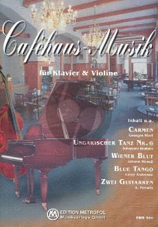 Cafehaus-Musik Violine-Klavier (arr. Harro Steffen)