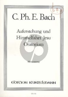 Auferstehung und Himmelfahrt Jesu WQ 240 Soli-Choir-Orch. Vocal Score