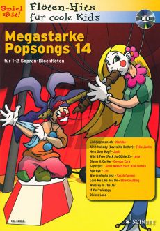 Megastarke Popsongs Vol.14 1-2 Sopranblockflöten