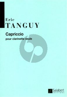 Tanguy Capriccio pour Clarinette seule