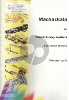 Joubert Machackala Premier Cycle pour Violon et Piano
