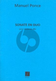 Ponce Sonate en Duo pour Violon et Alto