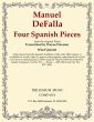 Falla 4 Spanish Pieces for Woodwind Quintet Score (arr. Wayne Peterson)