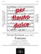 Krahmer Fantasia for Csakany Descant- or Alto Recorder