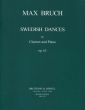 Bruch Swedish Dances Op.63 Clarinet[Bb]-Piano
