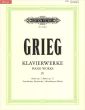 Grieg Klavierwerke Vol.4 Verschiedene Einzelwerke