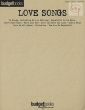 Budgetbooks: Love Songs Piano-Vocal-Guitar