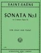 Saint-Saens Sonata No.1 Op.32 Violoncello-Piano (IMC)