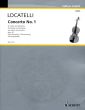 Locatelli Concerto D-major Op.3 No.1 (L'Arte del Violino) Reduction for Violin and Piano (Edited by Dunning-Kubik)