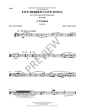Whitacre 5 Hebrew Love Songs SATB-String Quartet Parts