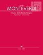 Monteverdi Vespro della Beata Vergine (Vespers 1610) (Soli-Chor-Orch.) Partitur