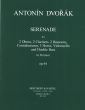 Dvorak Serenade D-Minor Op.44 for 2 Ob- 2 Clar- 2 Bsn-Contra Bsn- 3 Horns-Vc-Db Score and Parts