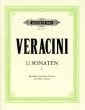 Veracini 12 Sonaten Vol.1 (No.1-3) Alblockflote [Flote/Violine] und Bc (Herausgegeben von Walter Kolneder)