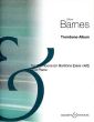 Barnes Trombone Album for Tromboe or Baritone Bass Clef