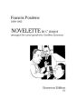 Poulenc Novelette in C Major for Woodwind Quintet Flute, Oboe Clarinet, Bassoon and Horn (arranged by Geoffrey Emerson) (Score and Parts)