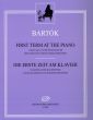 Bartok The First Term at the Piano