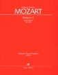 Mozart Missa in C-dur KV 258 Soli-Chor-Orchester (Partitur) (Bernhard Janz)