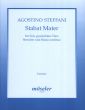 Steffani Stabat Mater Soli, Gemischten Chor, Streicher un Bc Partitur