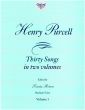 Purcell 30 Songs vol.1 for Medium Voice and Piano (Transposed keys) (Timothy Roberts)