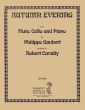 Gaubert 3 Aquarelles No.2 Autumn Evening Flute-Cello and Piano (Robert Cavally)