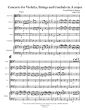 Telemann Concerto in A major TWV 51:A5 for Solo Viola - 2 Violini - Cello - Cembalo Score - Parts (Prepared and Edited by Kenneth Martinson) (Urtext)