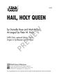 Rose Maher Hail, Holy Qeen SATB Choir Optional Soloist, Violin, Organ or Synthesiser and/or Piano (Arranged by Peter M. Kolar)