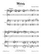 Skoryk Melody for Violin-Cello and Piano (Score/Parts)