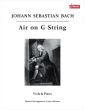 Bach Air on G - String for Viola and Piano (Score and Part) (Arrangement by Lucian Moraru)