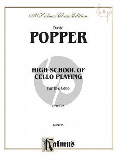Popper High School of Cello Playing Op.73