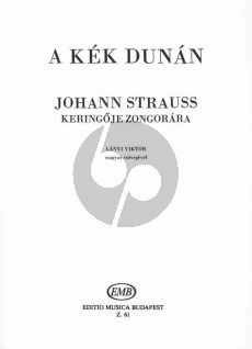 Strauss An der Schonen Blauen Donau Walzer Op. 314 Klavier