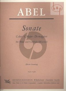 Sonate C-dur Flöte oder Violine und Bc