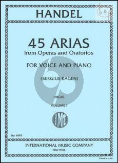 45 Arias vol.1 High Voice