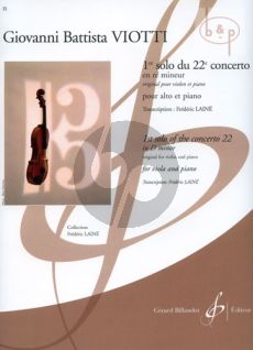 Concerto No.22 d-minor 1e Solo