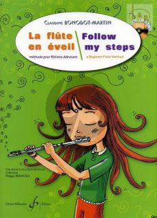 La Flute en Eveil Follow my Steps Vol.1 Method for Beginners for Flute Book with Cd