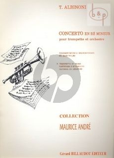 Concerto d-minor Trumpet and Piano