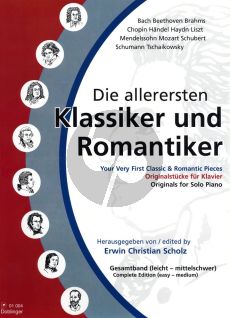 Die allerersten Klassiker Komplett (Vol.1-3) Klavier