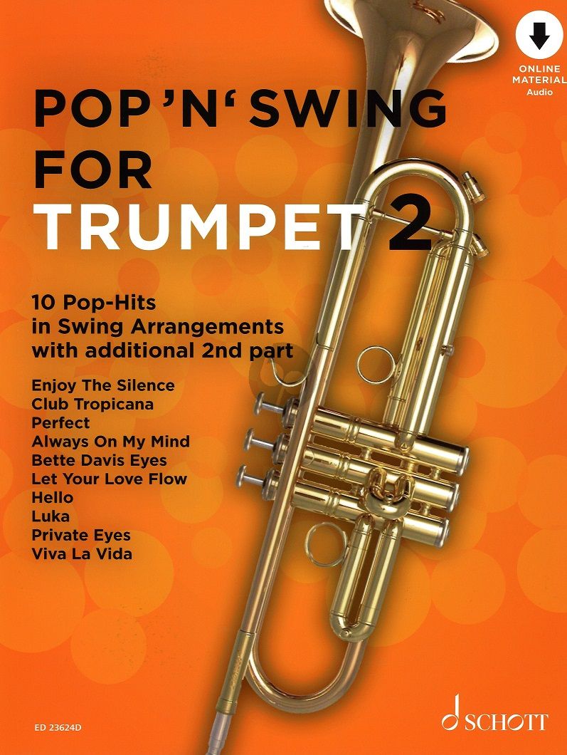 Dislocatie Relatief Goed doen Pop 'n' Swing vol.2 for Trumpet 1 or 2 Trumpets Book with Audio online -  Album | Broekmans & Van Poppel