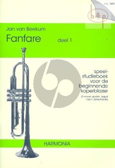 Fanfare Vol.1 Speel-Studieboek beginnende Koperblazer