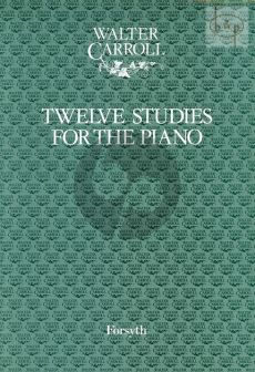 Carroll Twelve Studies for Piano