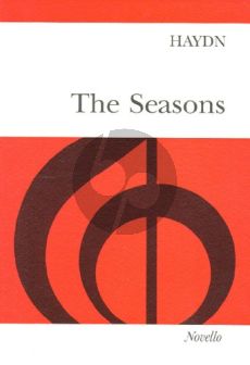 Haydn The Seasons Soli-Choir-Orch. Vocal Score (Novello)