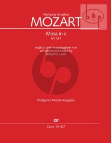 Mass c-minor KV 427 (Soli-Choir-Orch.)